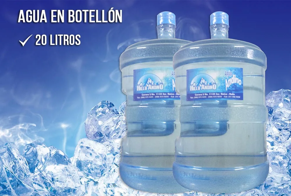Agua en botellón Andino